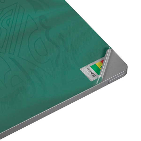 Senegal Soccer Flag Universal Laptop 14in (11.4 x 8.2in) Skin